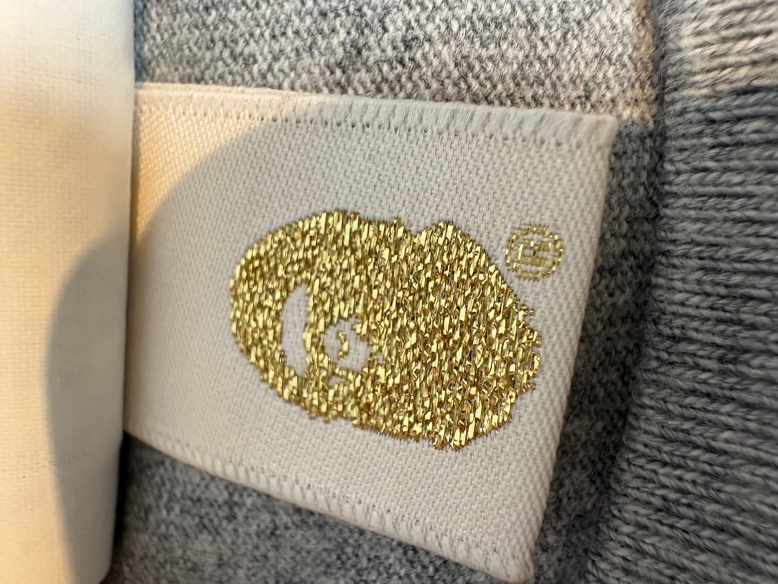 M) 베이프 AAPE 반팔 티셔츠 그레이 상품이미지3