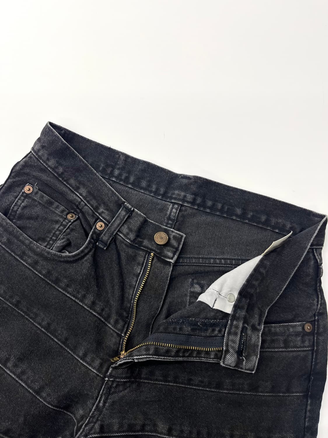 Hysteric Glamour 히스테릭 글래머 흑청 kinky jeans 상품이미지7