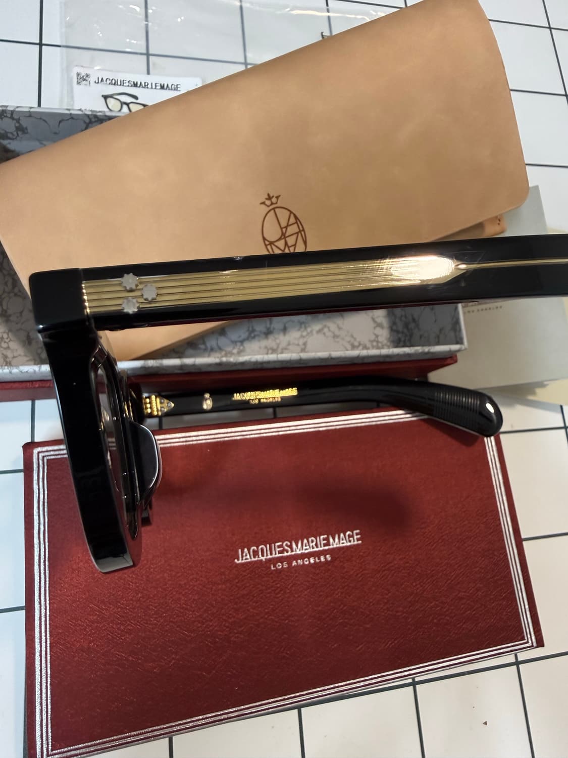 JACQUES MARIE MAGE Vendome 블랙 47/25 상품이미지3