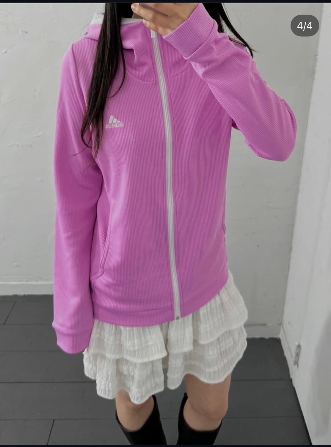 adidas pink hood jersey 상품이미지3