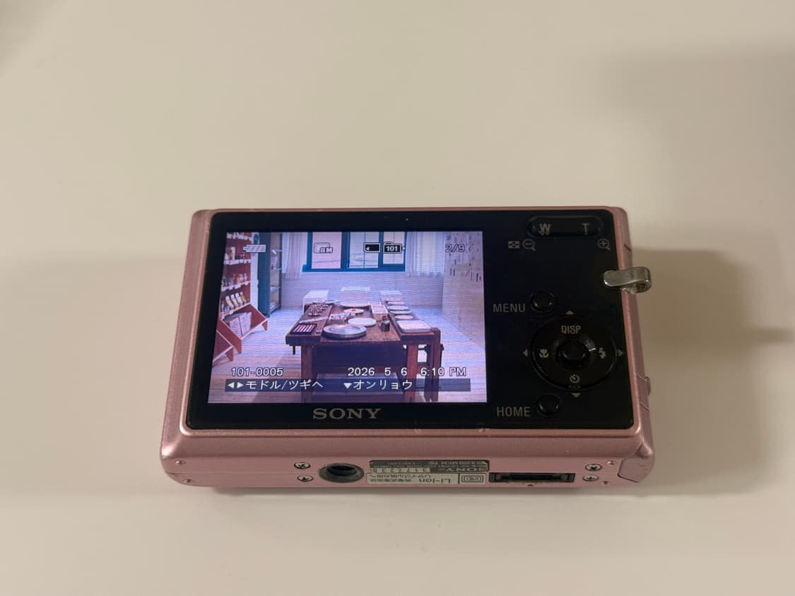 작례o, 핑크) Sony 소니 사이버샷 DSC-T20 빈티지 디카 상품이미지7