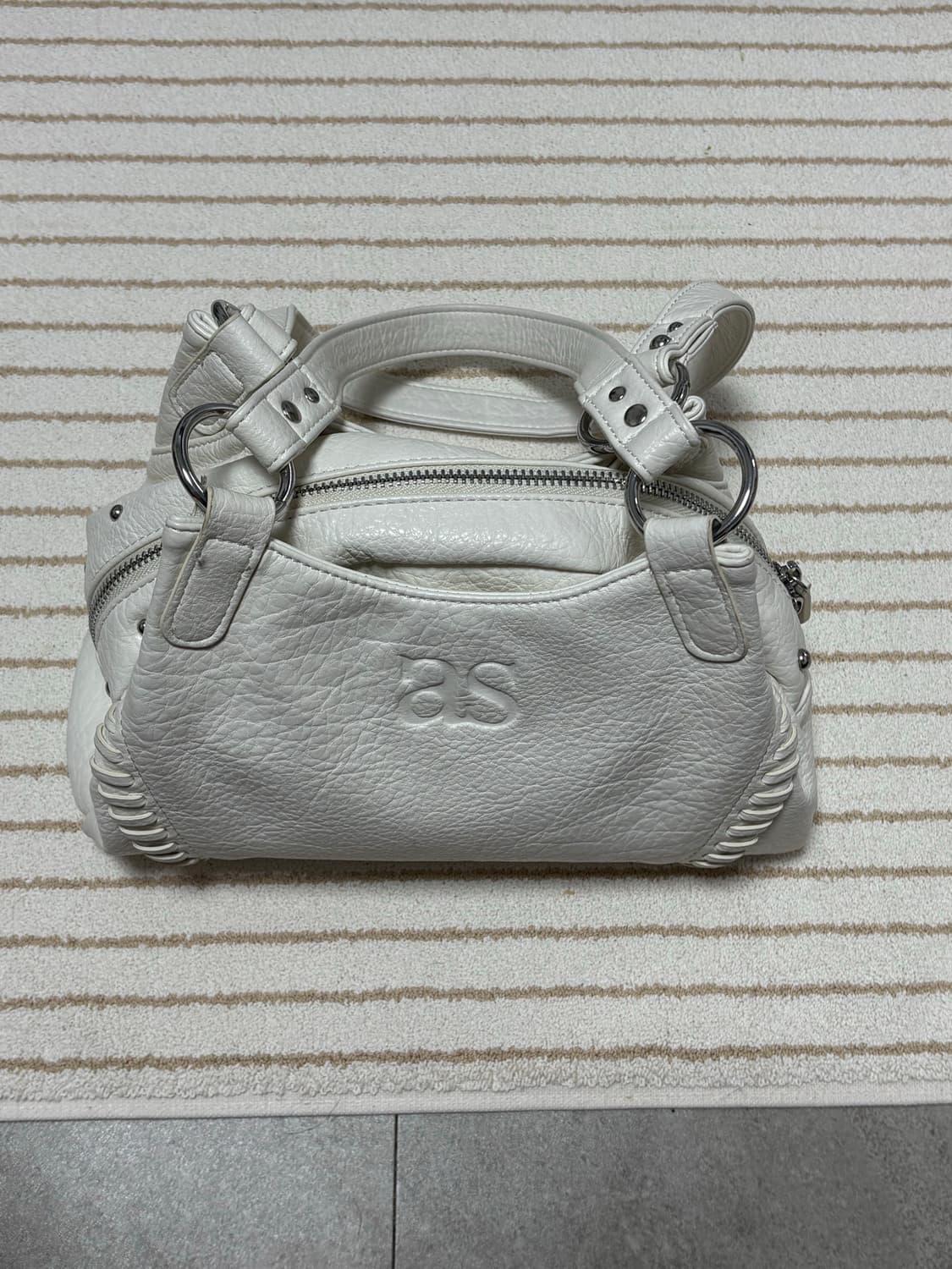 애즈온 보니타 미니 아이보리 백 상품이미지3