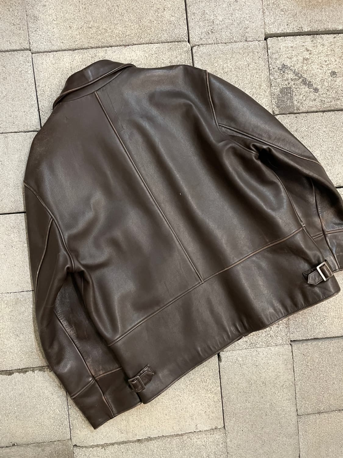 리바이스 브라운 소가죽 자켓 상품이미지6