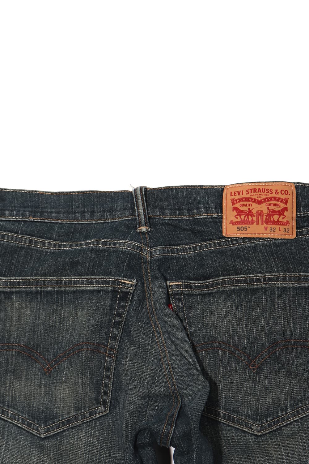 LEVIS 505 레귤러 스트레이트 데님 팬츠 size 32 상품이미지7