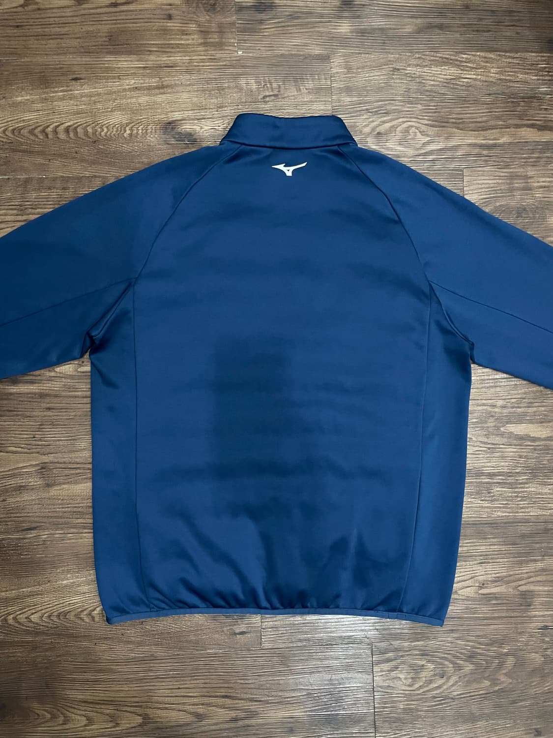 미즈노 MIZUNO 하이넥 패딩 웜업 네이비  상품이미지9