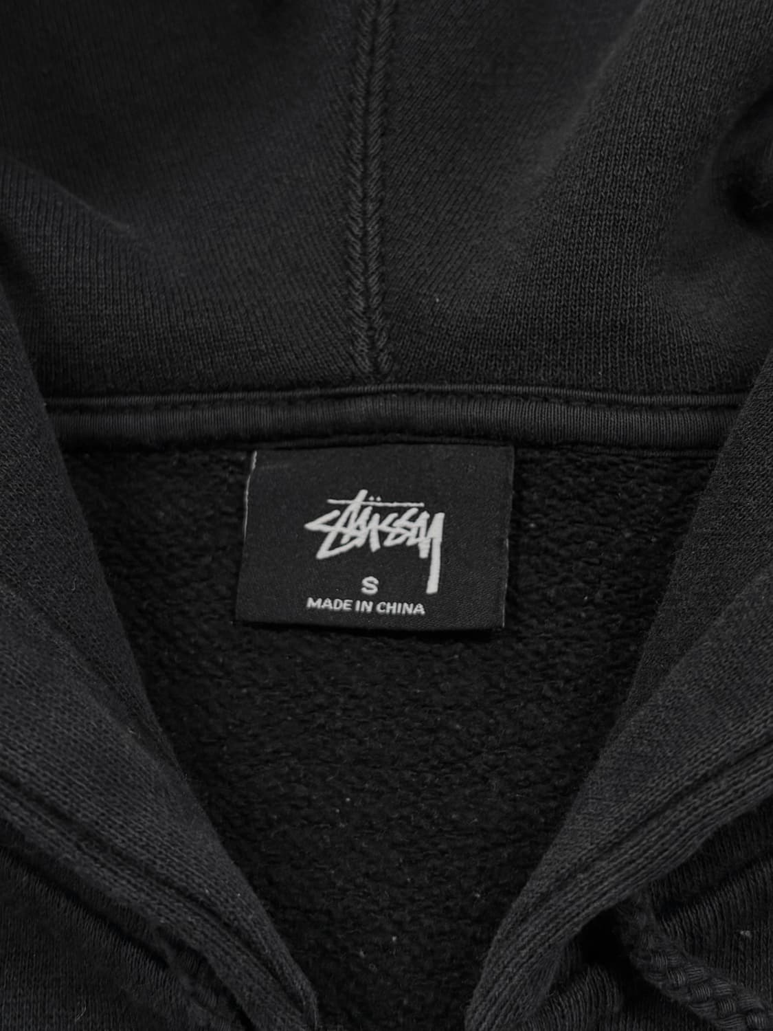 스투시 베이직 빅로고 후드집업 상품이미지8