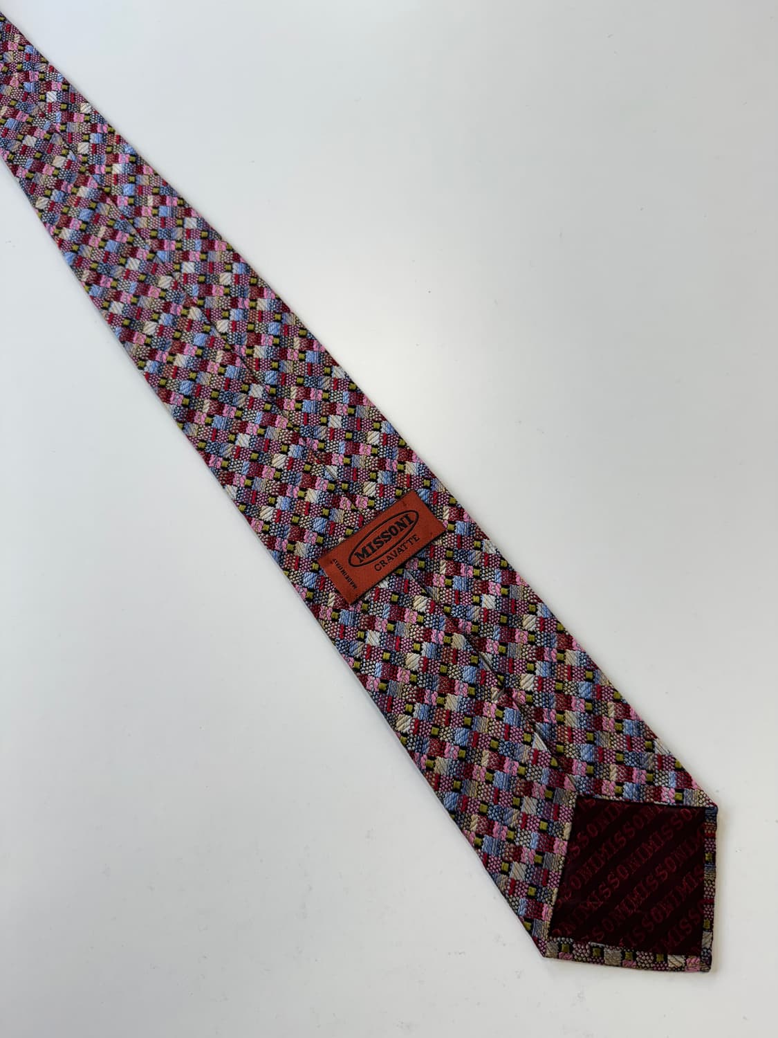 미쏘니 (Missoni) 실크 넥타이 9.3cm 상품이미지3