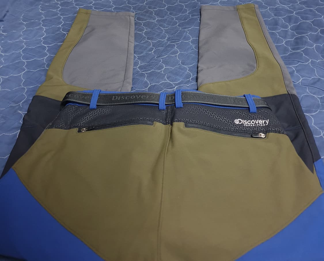 디스커버리 고탄력 기능성 아웃도어 벨트 기모팬츠 (31) 상품이미지3