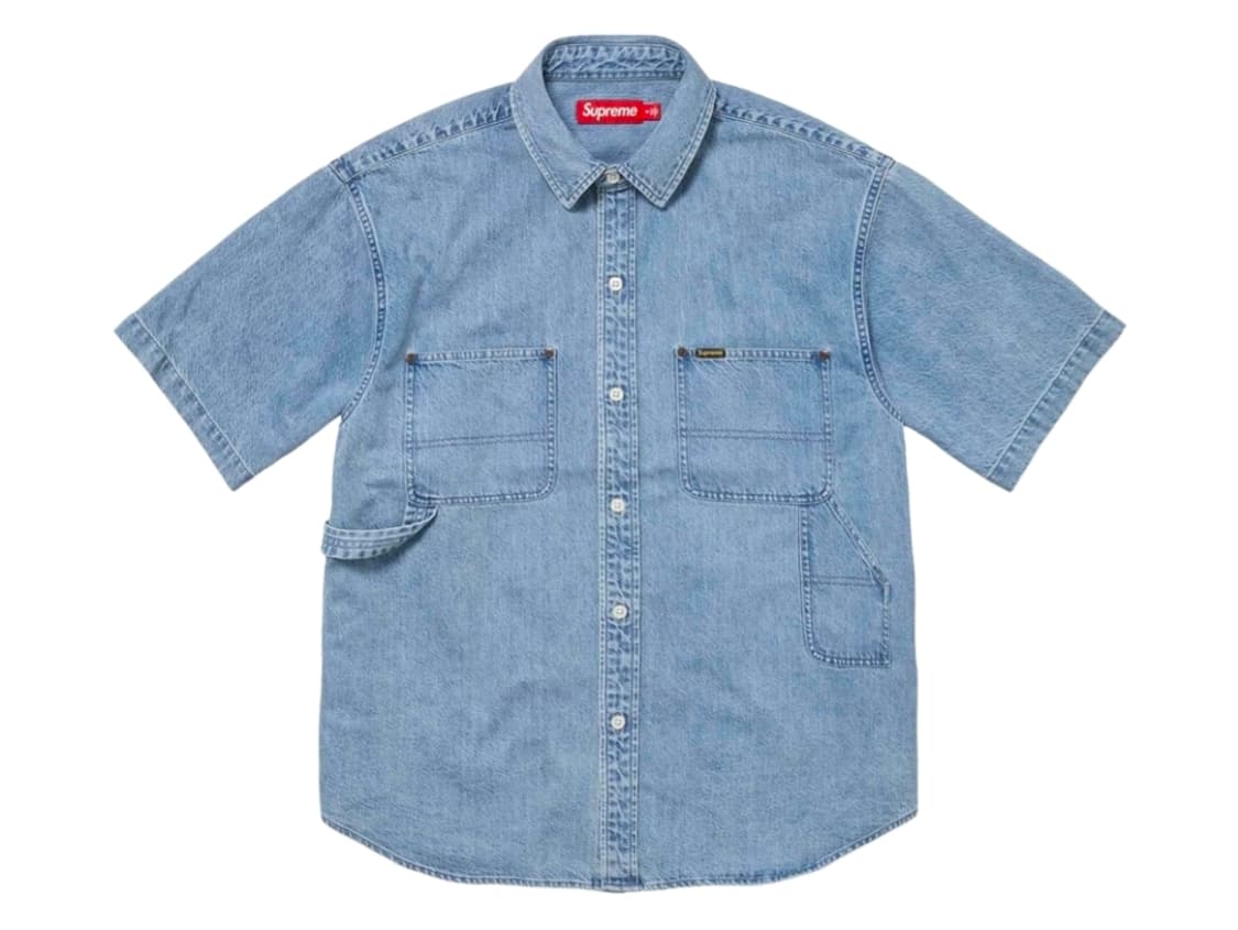 슈프림 데님 페인터 반팔 셔츠 상품이미지1