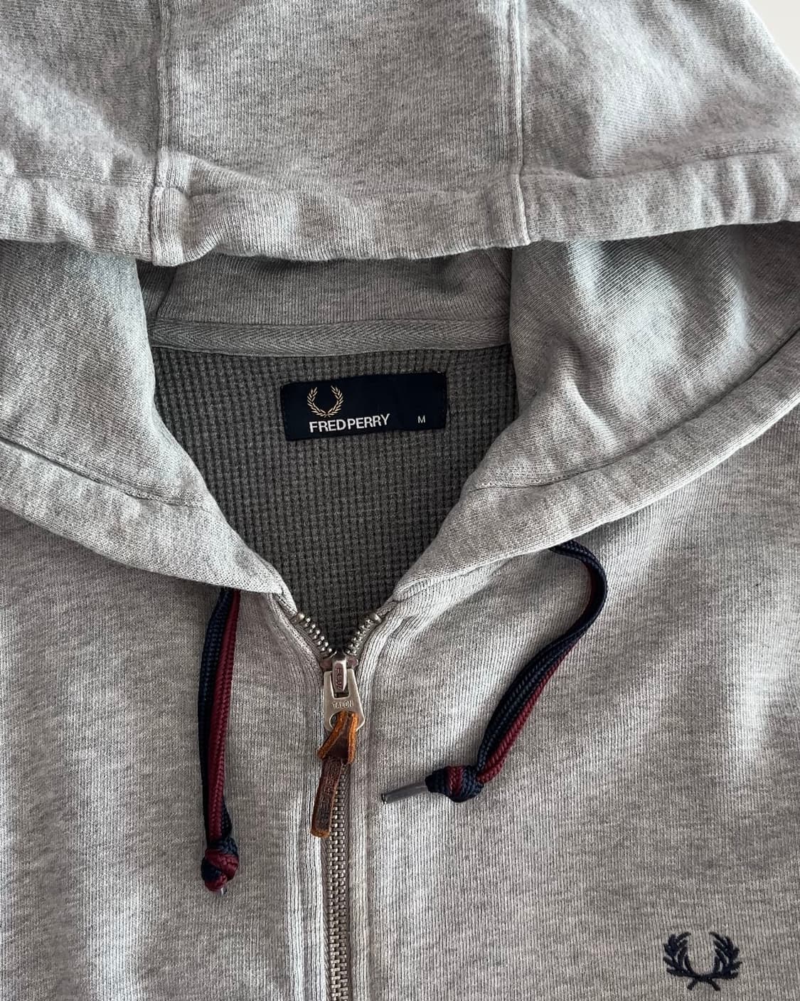 프레드페리 후드 집업 M 상품이미지5
