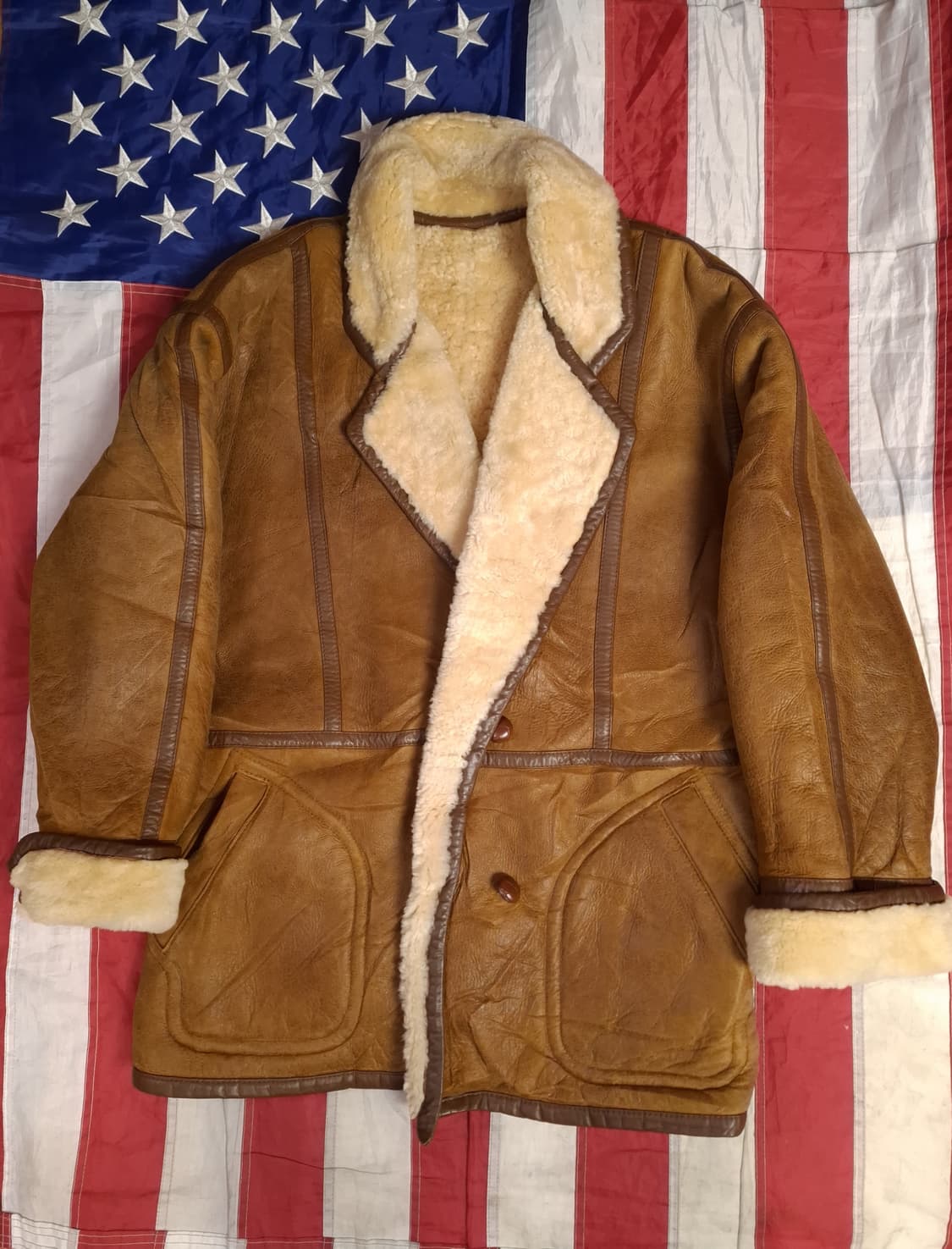 80' 국내산 진도모피 리얼레더 무통 시어링 무스탕 상품이미지2