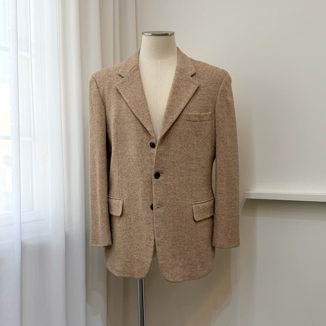 켄 컬렉션 울 트위드 3B 자켓 상품이미지1