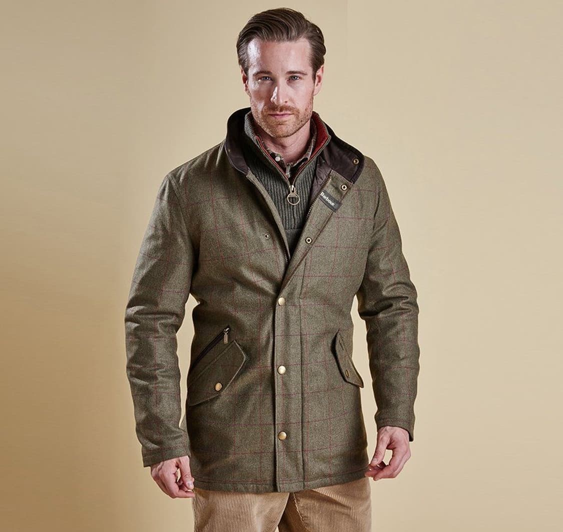 바버 울 트위드 자켓 상품이미지3