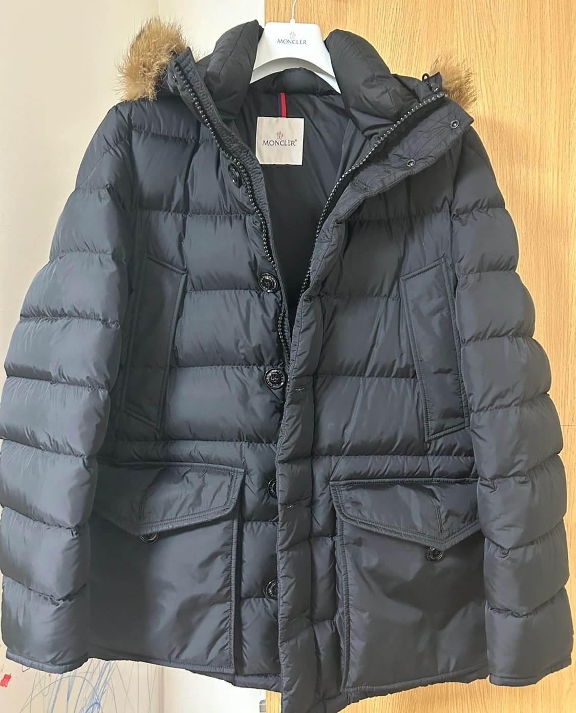 [3] (새상품) 23년 몽클레어 클루니 블랙 상품이미지1