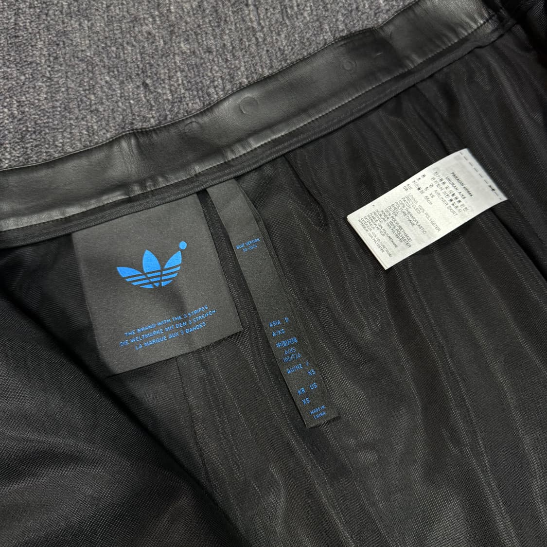 아디다스 블루버전 에어라이너 레더 스커트 상품이미지10