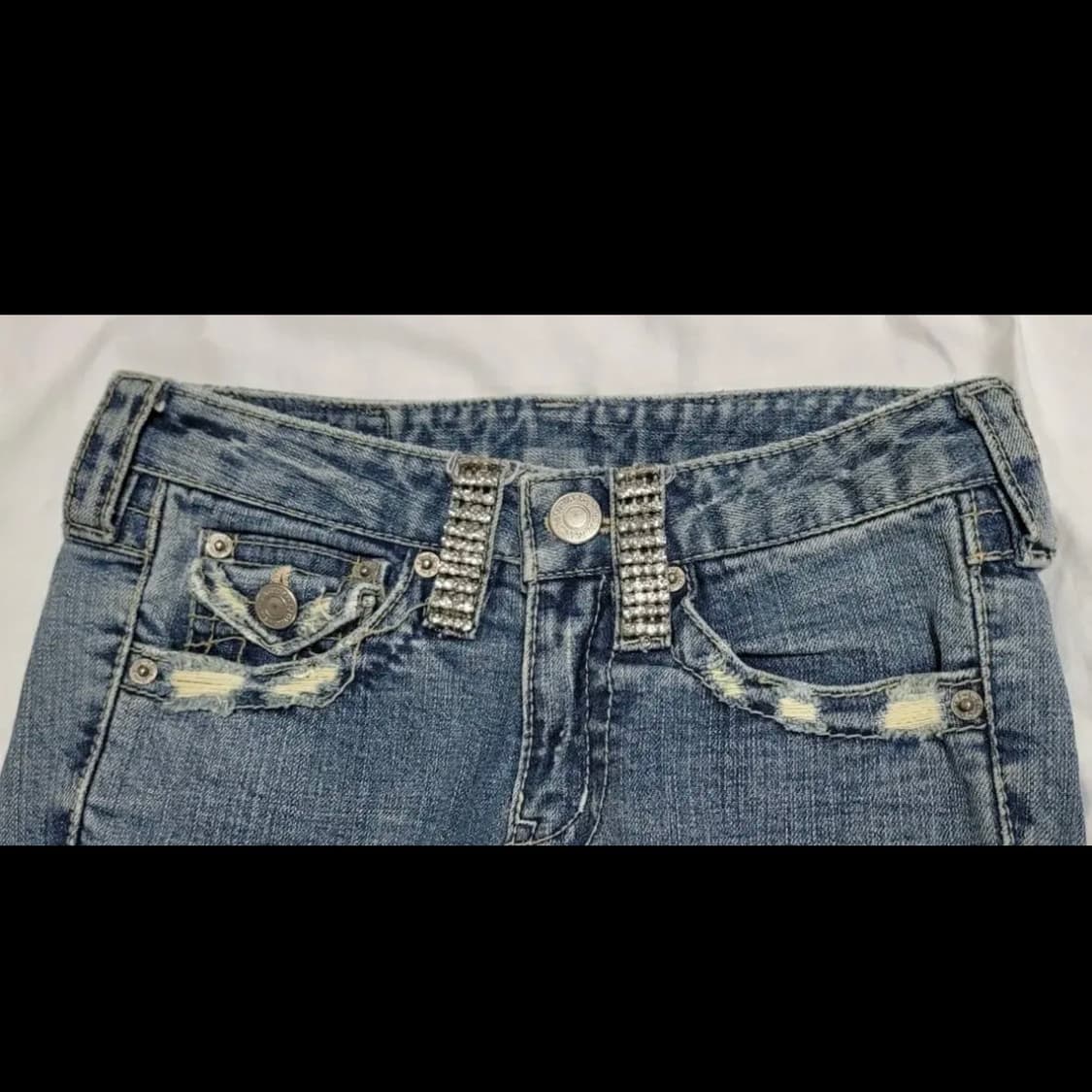 블루웨이브 24인치 큐빅스타일 부츠컷 진 상품이미지3