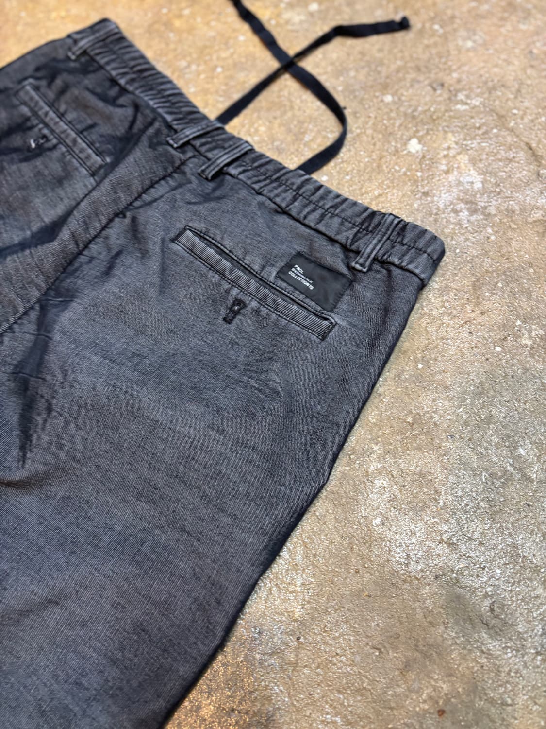 빠니깔레 드로우 스트링 면스판 팬츠  상품이미지6