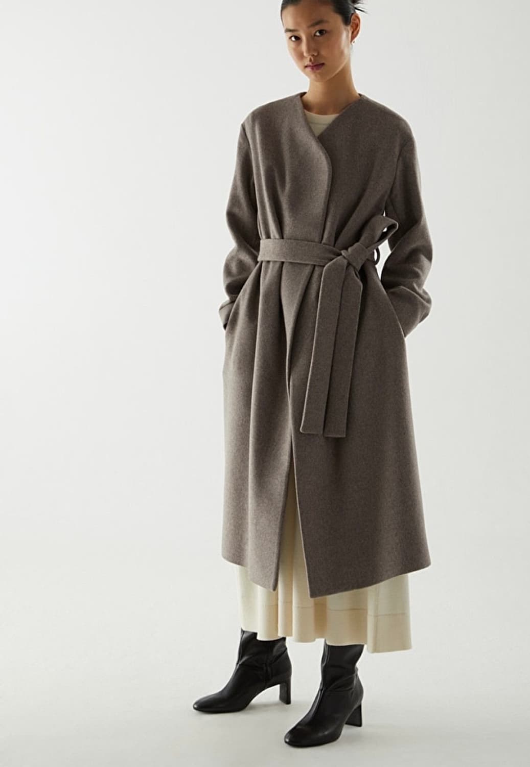 cos 코스 울 믹스 벨티드 코트 34 상품이미지1