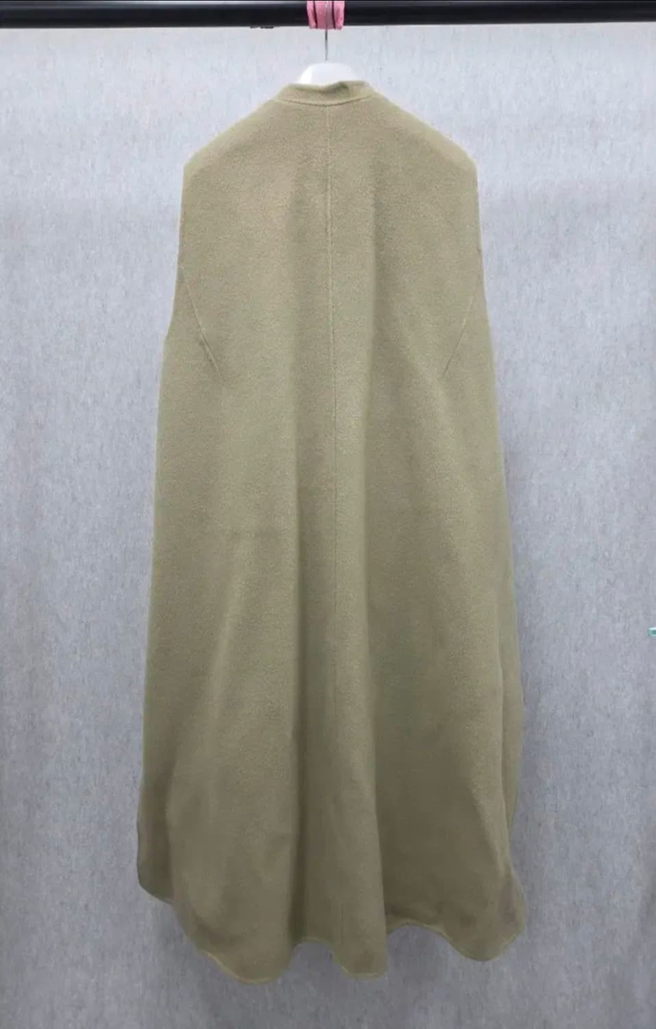 여성 66size 시스템 캐시미어 울 혼방 롱조끼 코트 상품이미지2