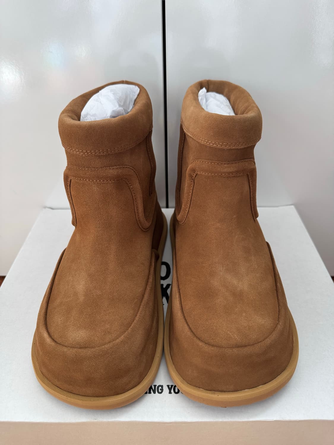 논파킹X킨치 N - ROAD BOOTS 브라운 상품이미지2