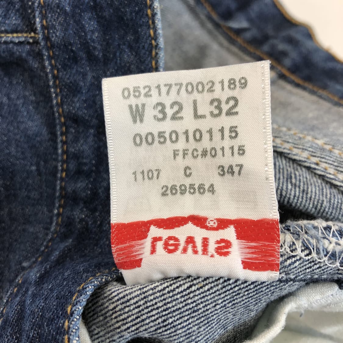 리바이스 501 00s 오리지널 크롭 데님진 30-31  상품이미지7