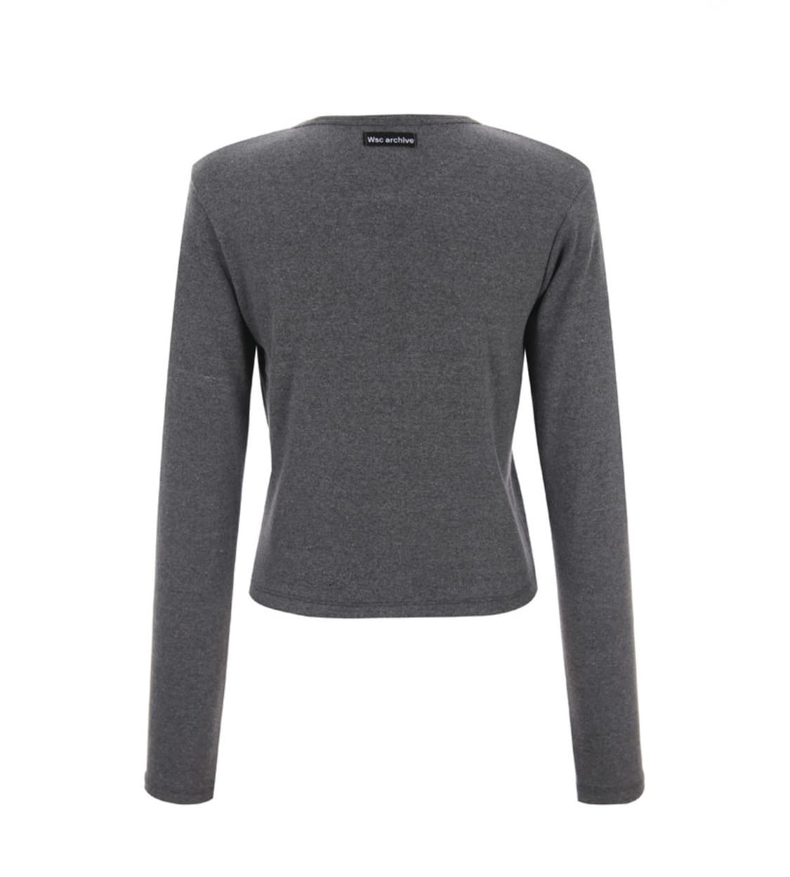 WSC archive Comfy cardigan 003 gray 상품이미지2