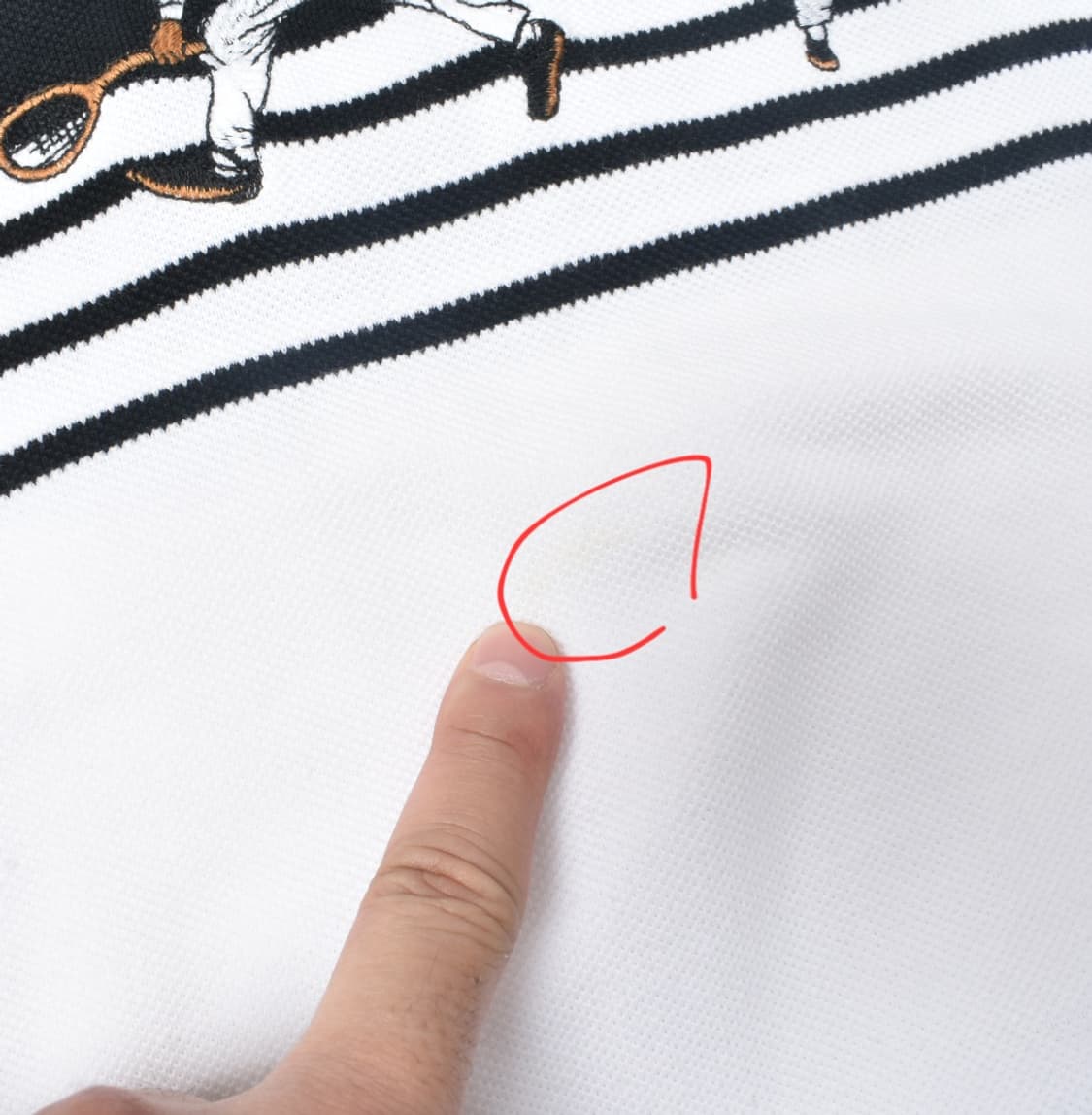 90s 라코스테 라운드넥 코튼 니트 3 상품이미지7