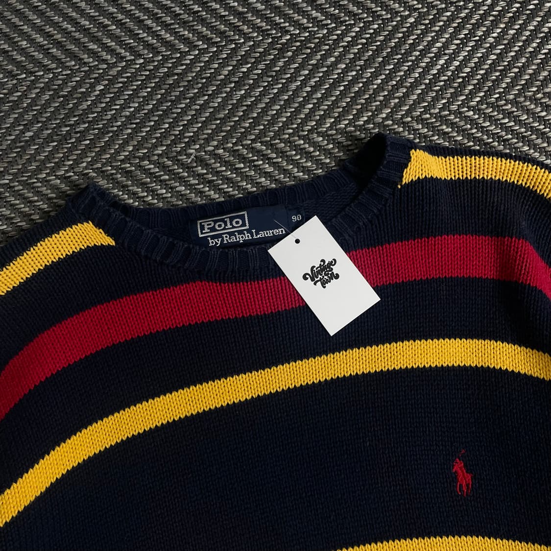 폴로 랄프로렌 포니 단가라 아메카지 니트o 3602 상품이미지5