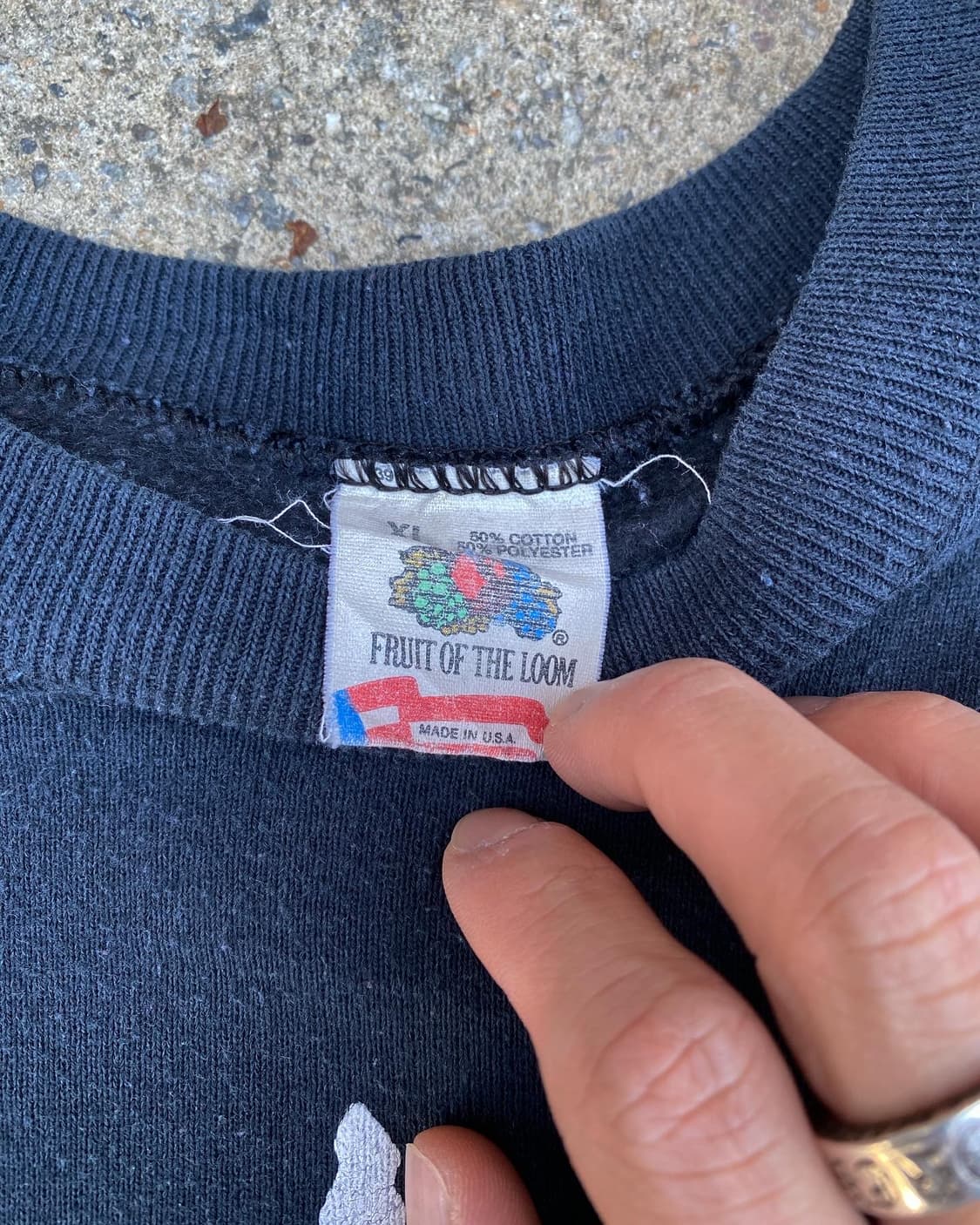 90's Kentucky Derby sweatshirt 후루츠패밀리