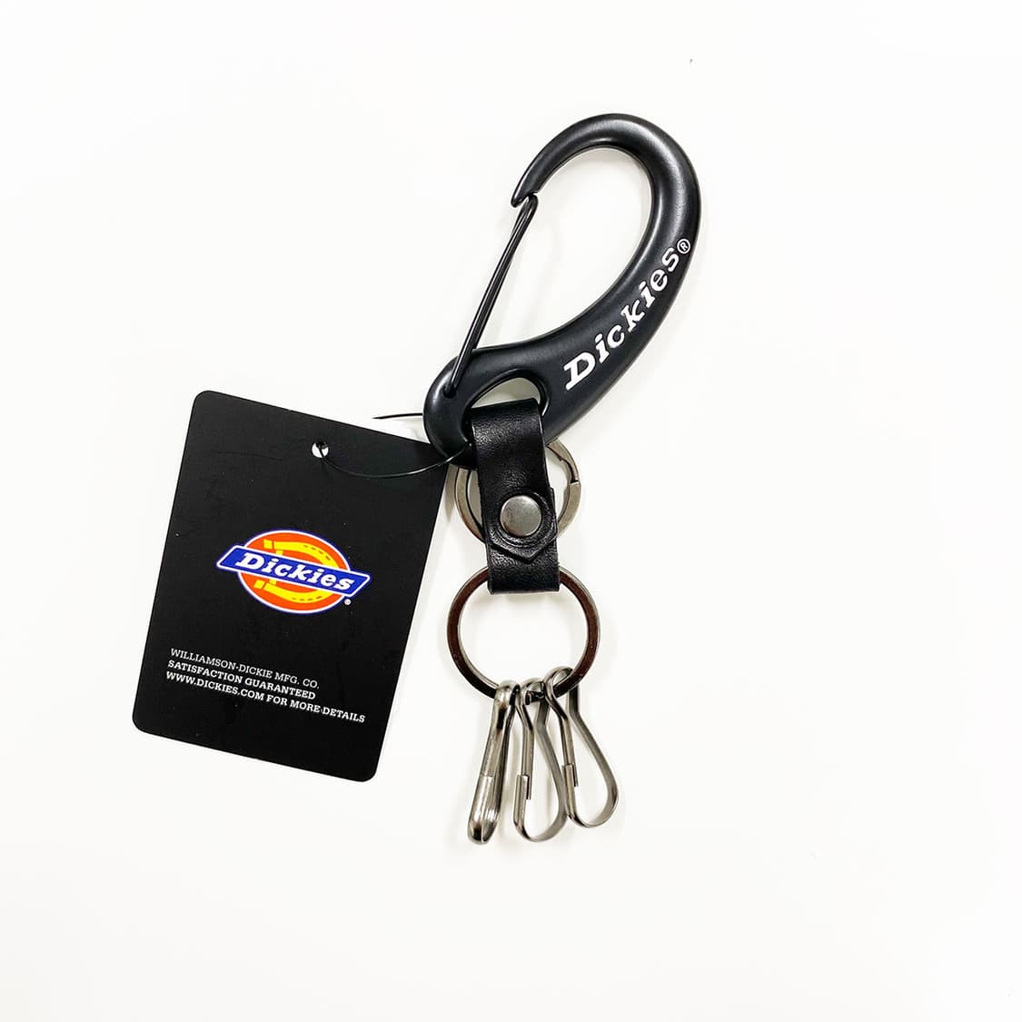 디키즈 블랙 카라비너 키링 상품이미지1