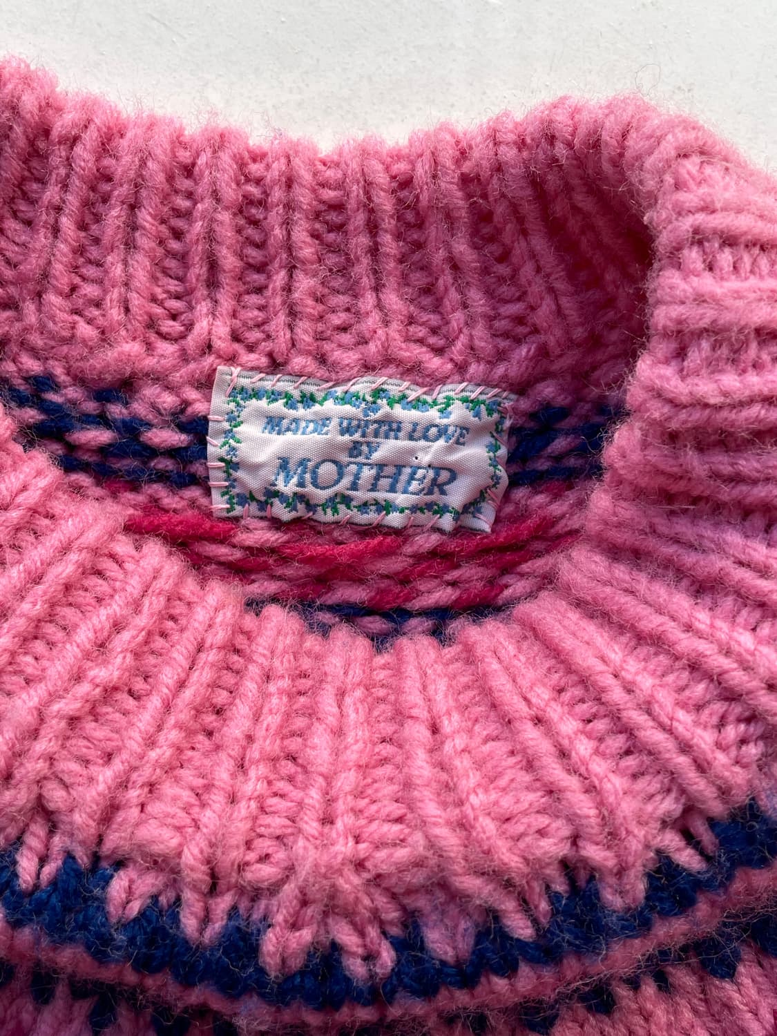 Vintage Hand made Wool Sweater 💕 상품이미지3