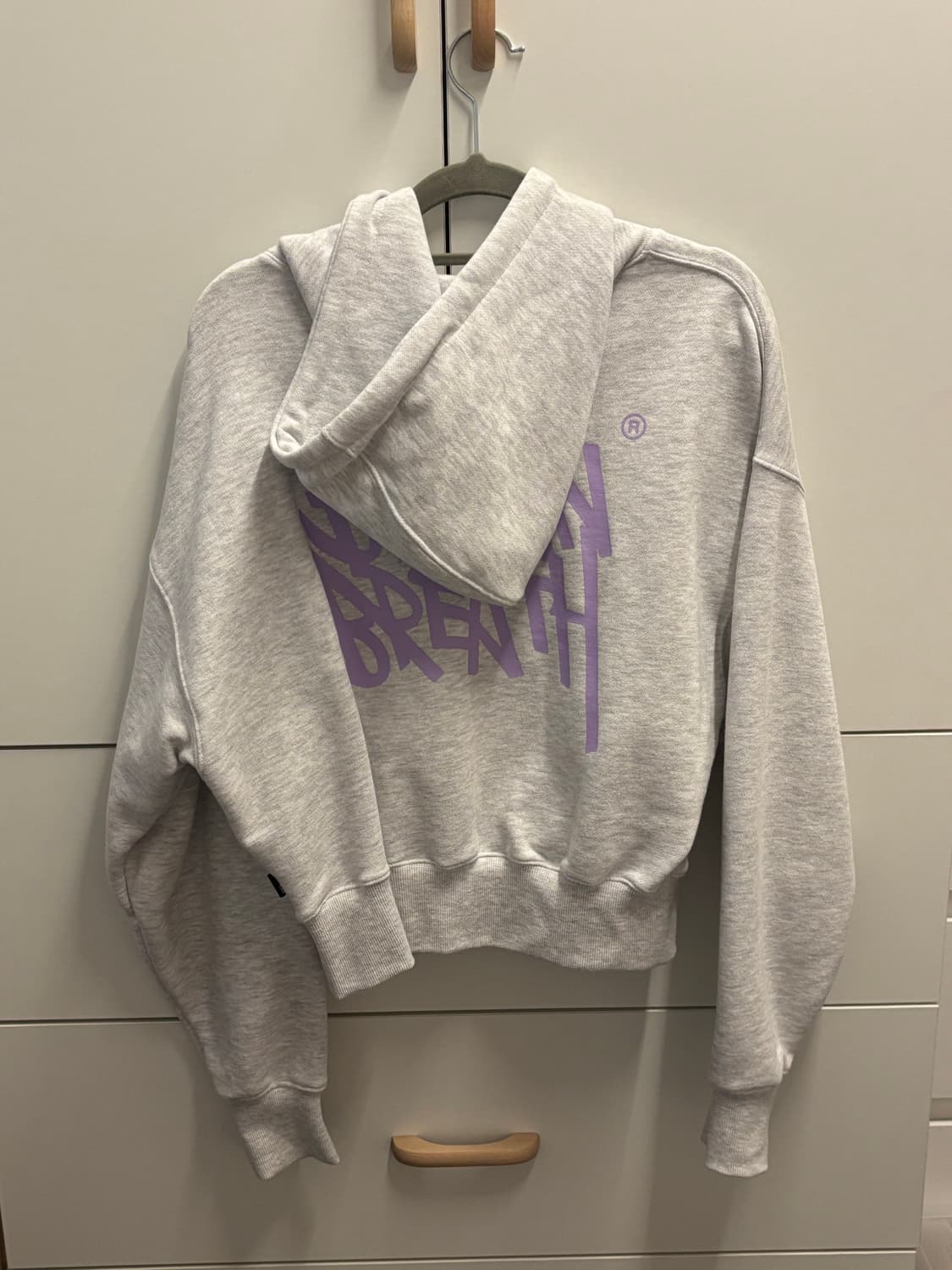 브라운브레스 크롭후드티 상품이미지1