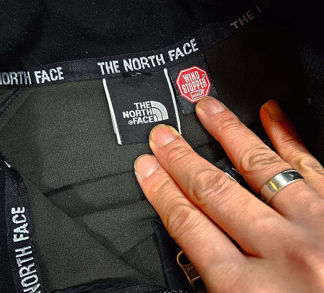 노스페이스 데날리 윈드스토퍼 빈티지 플리스 자켓 L size 상품이미지8