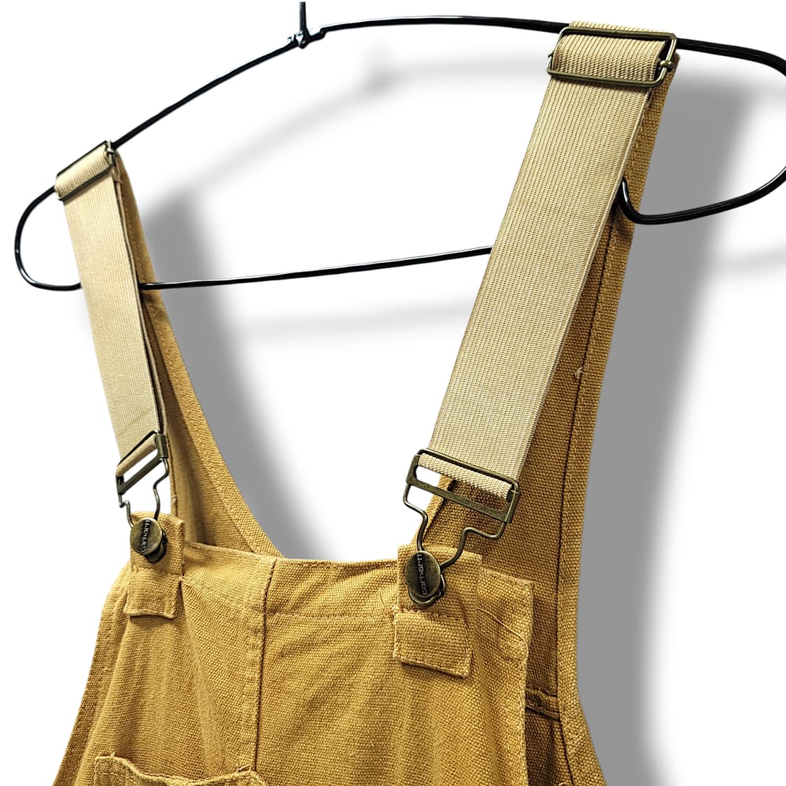 [L] 칼하트 브라운 캔버스 오버롤 멜빵 바지 상품이미지5