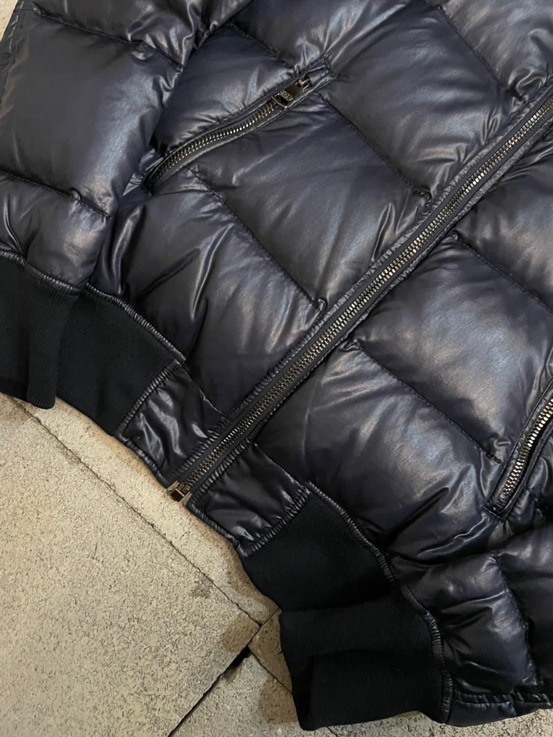 돌체앤가바나 글로시 패치 패딩 상품이미지5