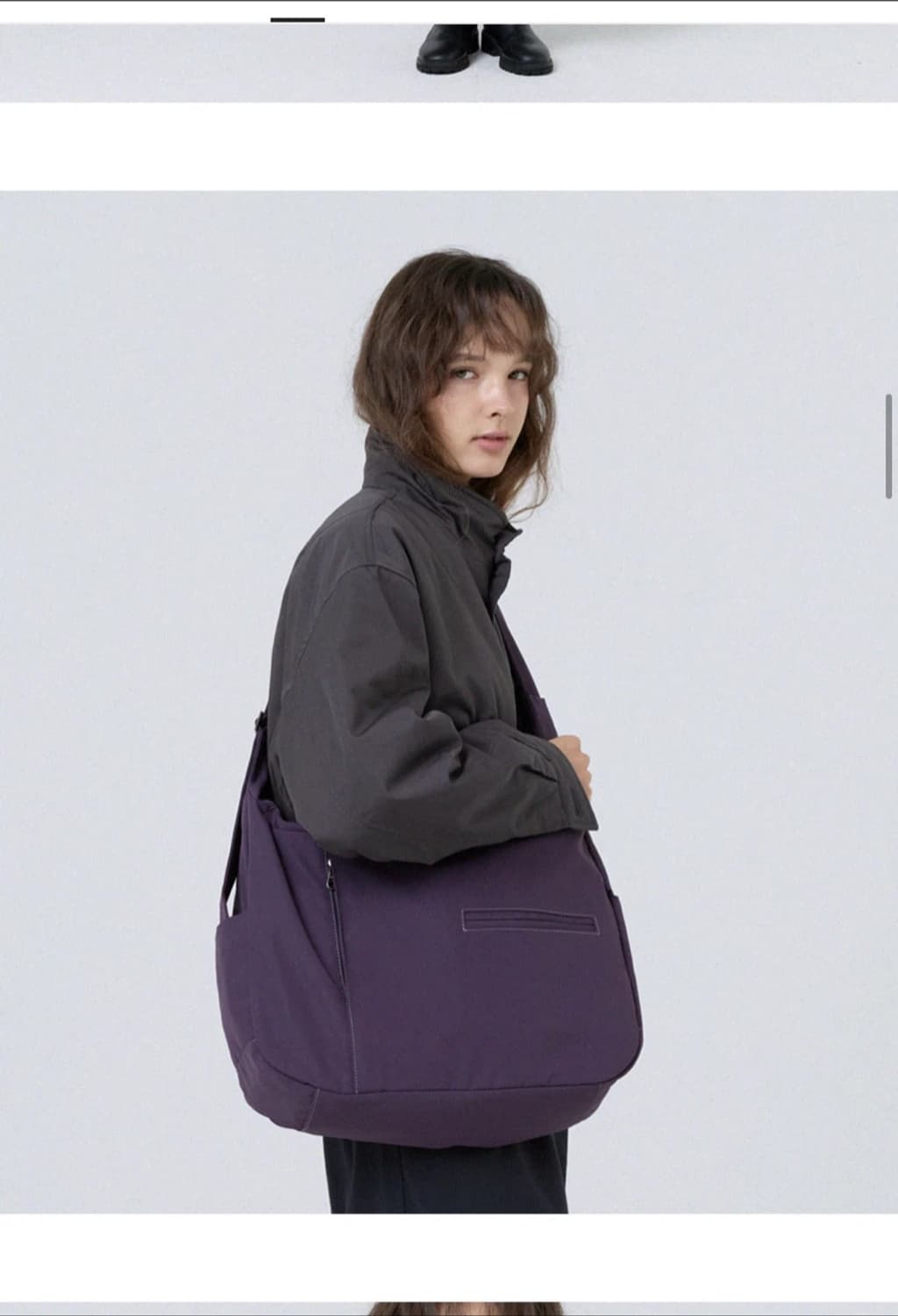 아코크 패널 크로스 백 퍼플 (109000원) 상품이미지1