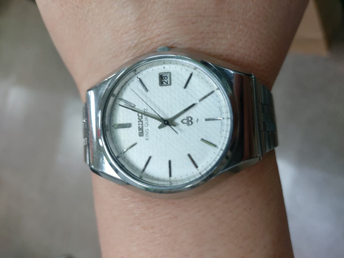 세이코 킹쿼츠 빈티지 시계  상품이미지4