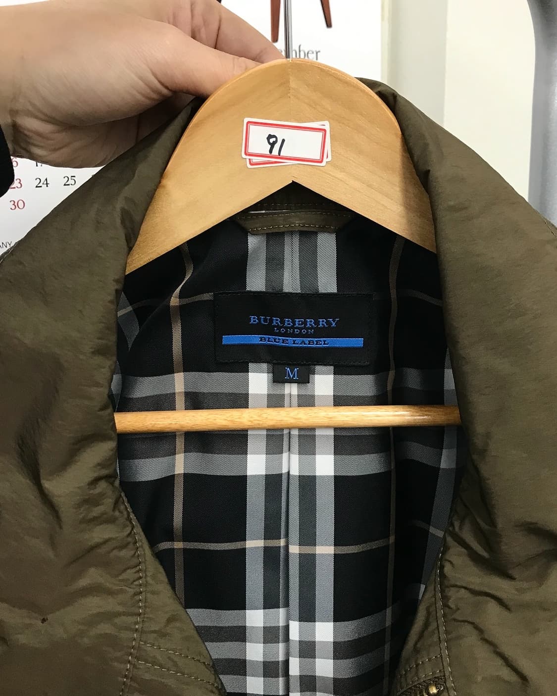 버버리 로고 야상 자켓 상품이미지2