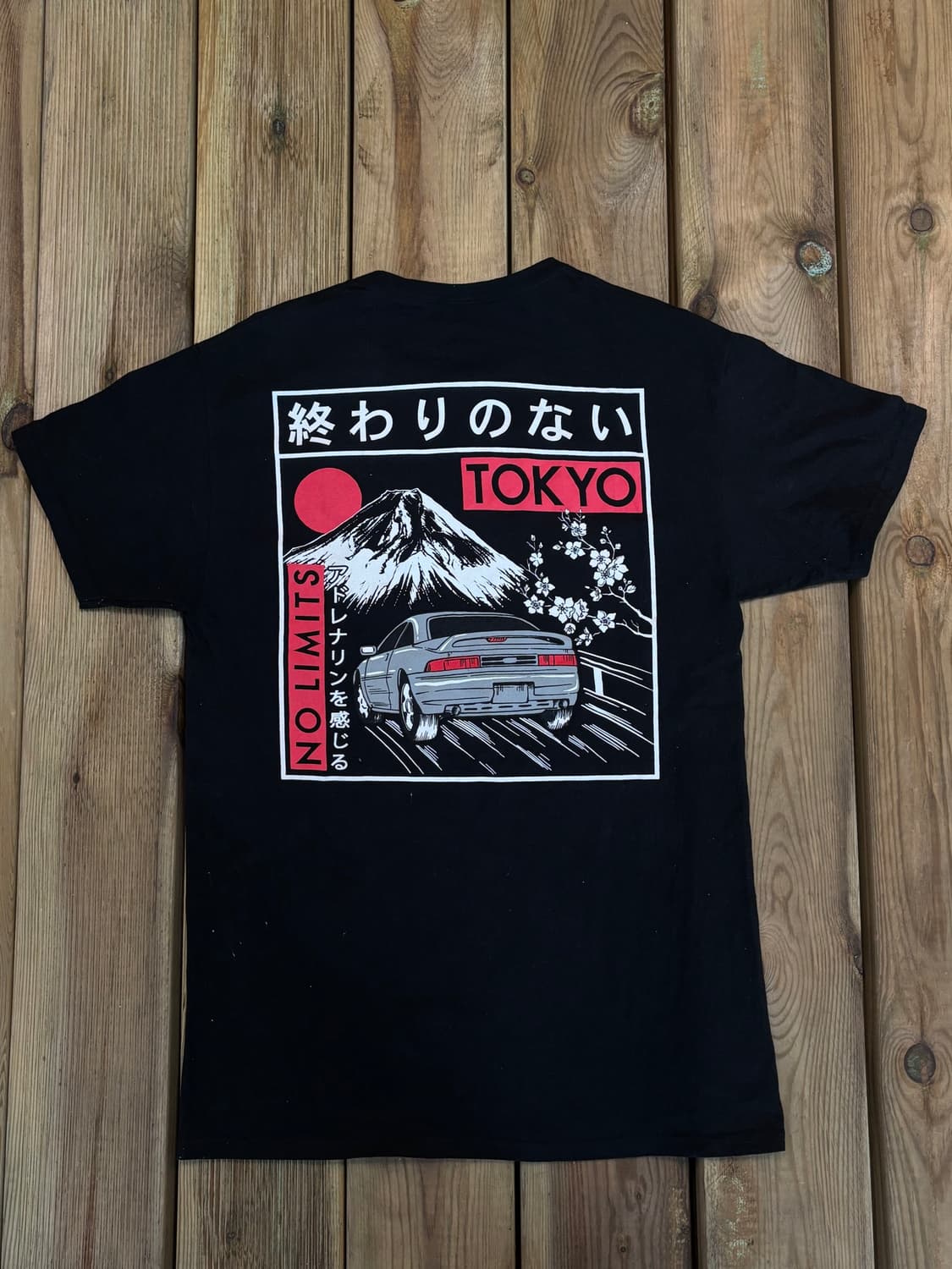 Eighty Eight Brand NO LIMITS 도쿄 백프린트 그래픽 상품이미지5