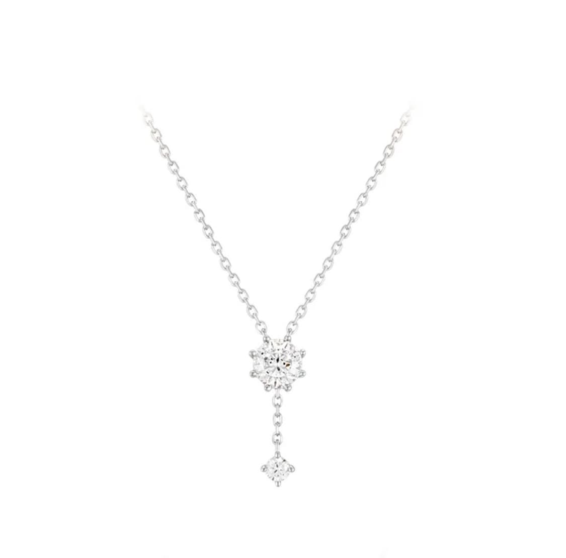 제이에스티나 화이트몬드 목걸이 상품이미지2