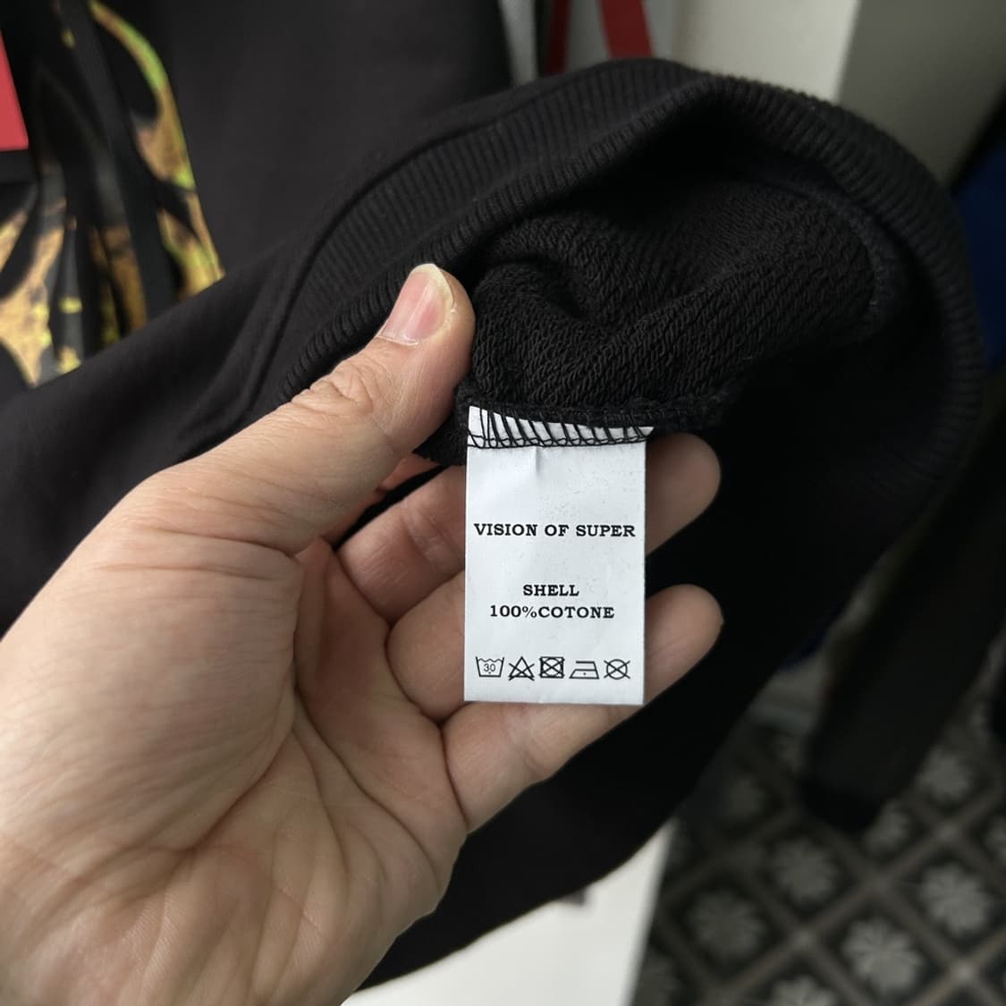 16000 - 무스너클 X 비전오브슈퍼 후드티 상품이미지5