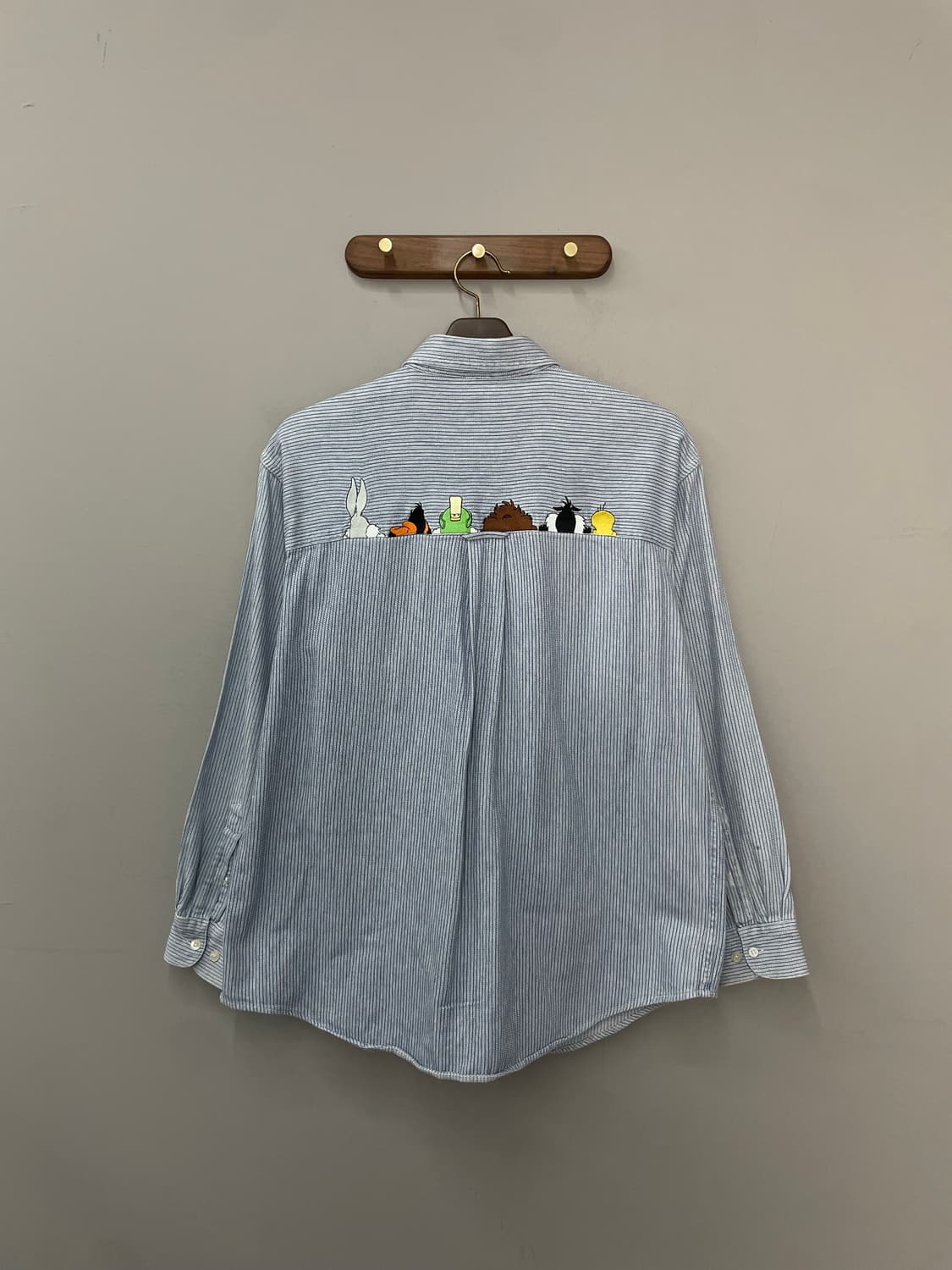 루니툰즈 스트라이프 셔츠 H2272 상품이미지4