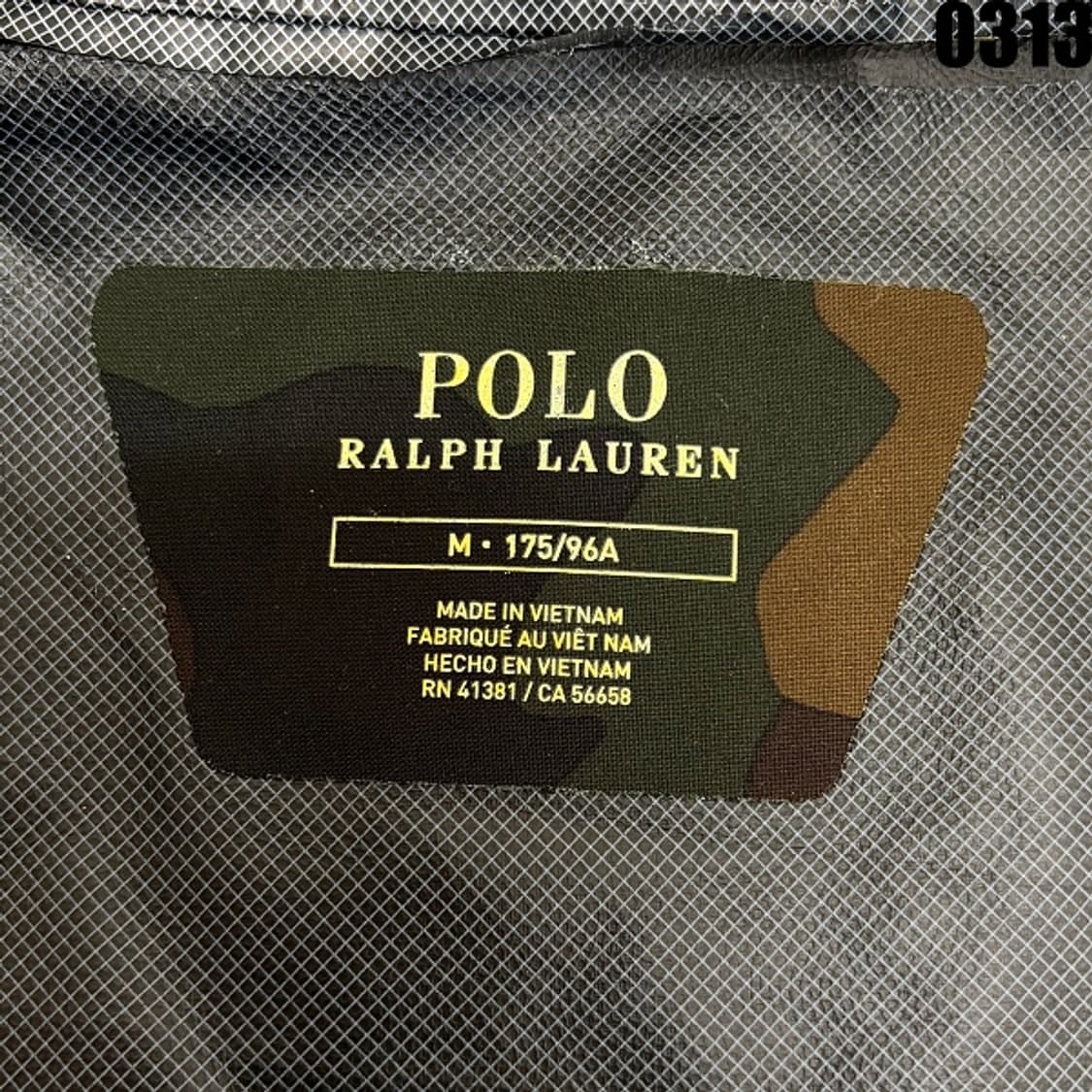 폴로 랄프로렌 카모플라주 후드 자켓 M 0313 상품이미지5