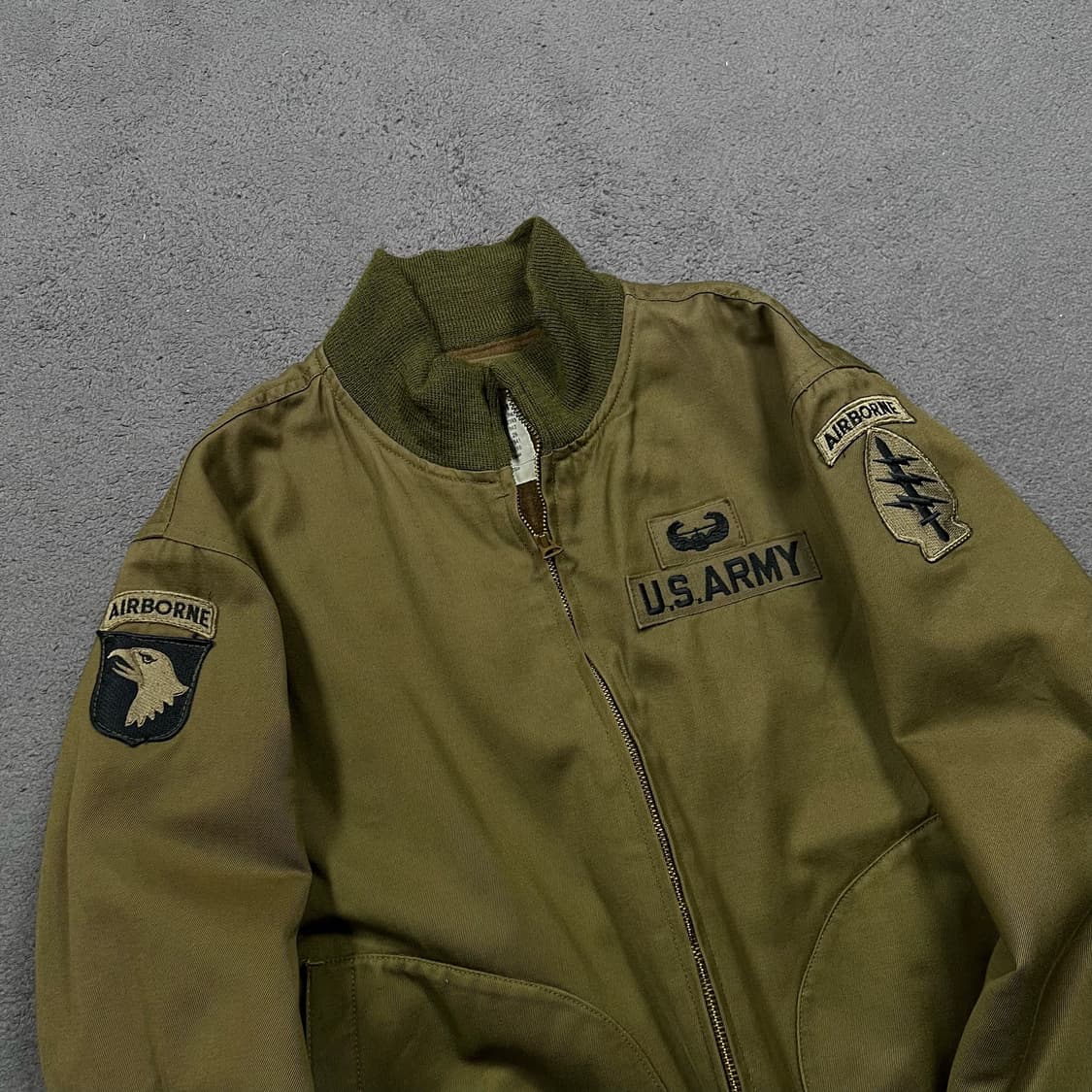 C.A.B Clothing 캡 클로딩 밀리터리 후기형 탱커 봄버 자켓 상품이미지2