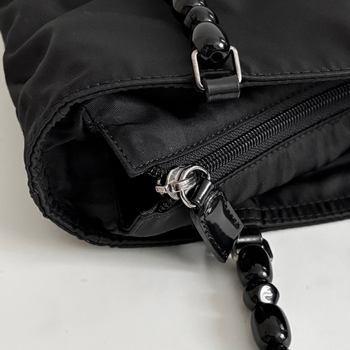 Christian Dior 디올 블랙 나일론 숄더백 상품이미지10