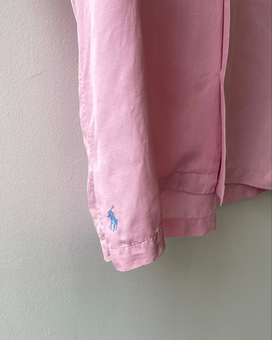 90’s Polo RL Caldwel shirt 폴로 칼드웰 실크 셔츠 상품이미지4