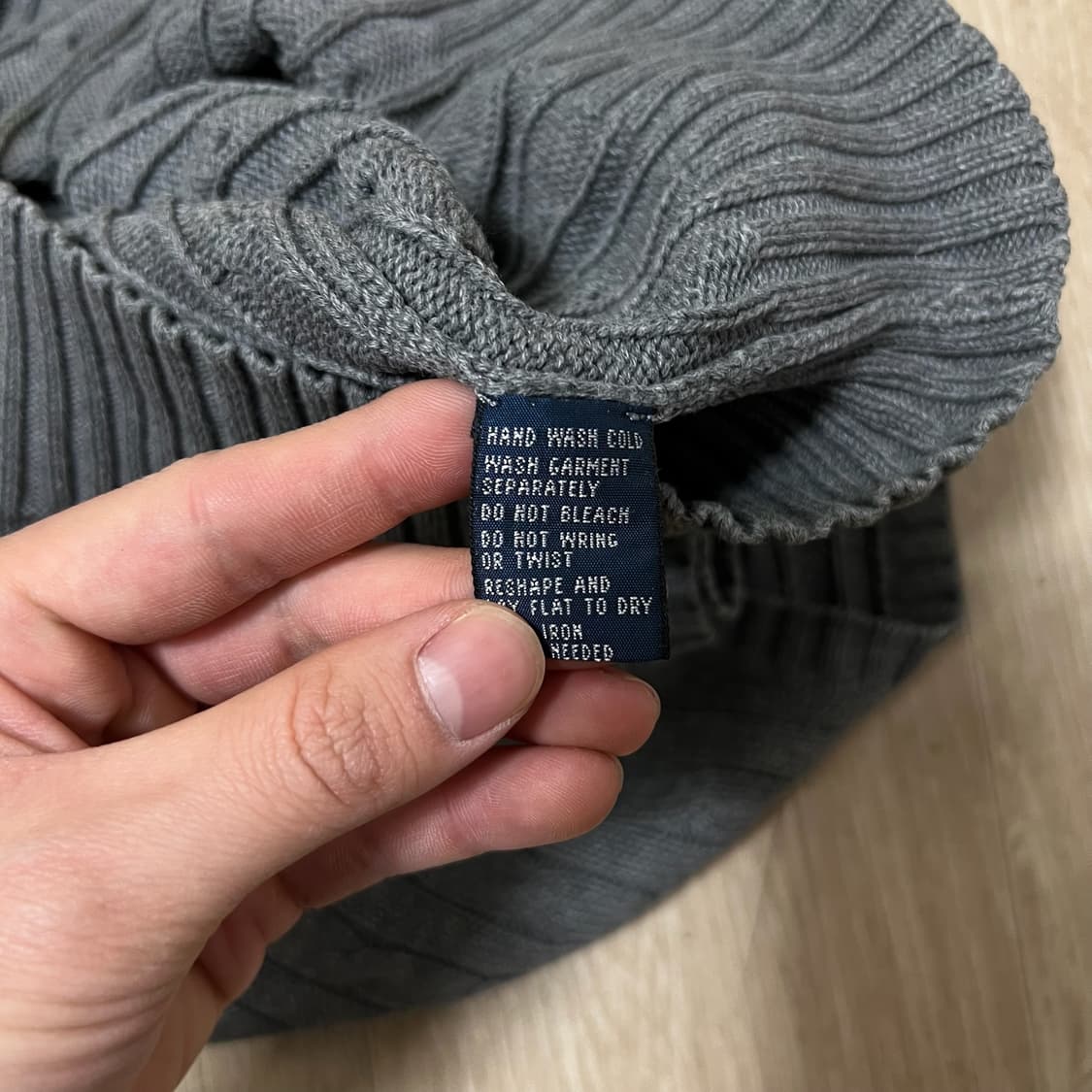 폴로 랄프로렌 꽈배기 니트조끼 M/95  상품이미지6