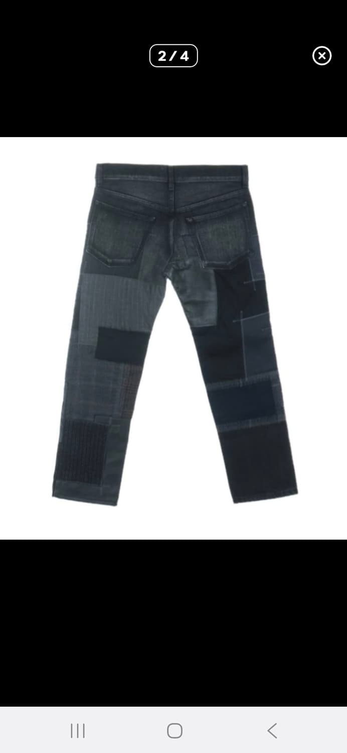 준야와타나베 24fw 패치워크 진 상품이미지2