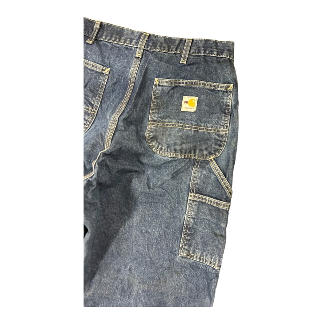 XL) 칼하트 FR 워크 던가리 데님팬츠 BD-065 상품이미지6