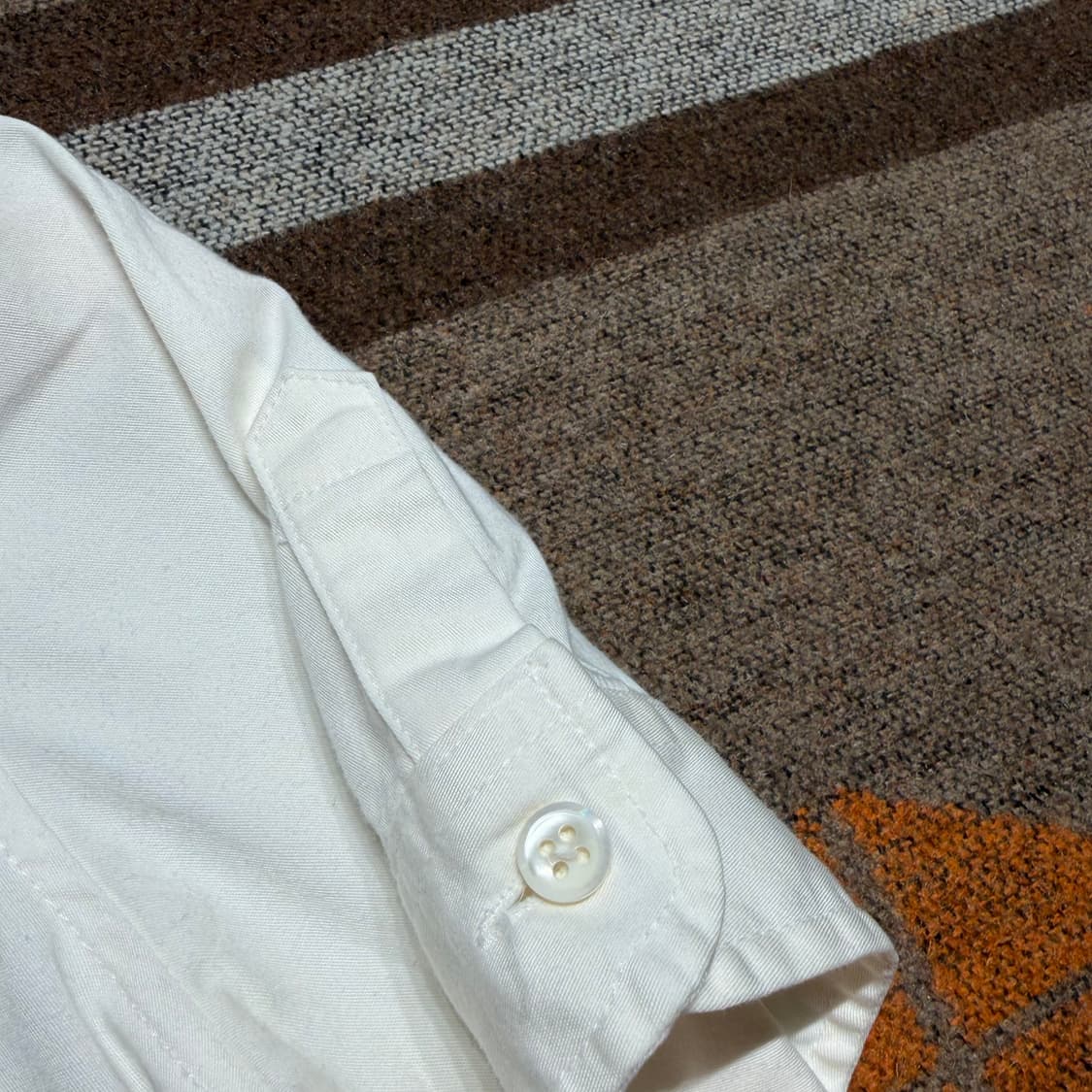 폴로 진스 랄프로렌 여성 성조기 반팔 셔츠 90 화이트 상품이미지3